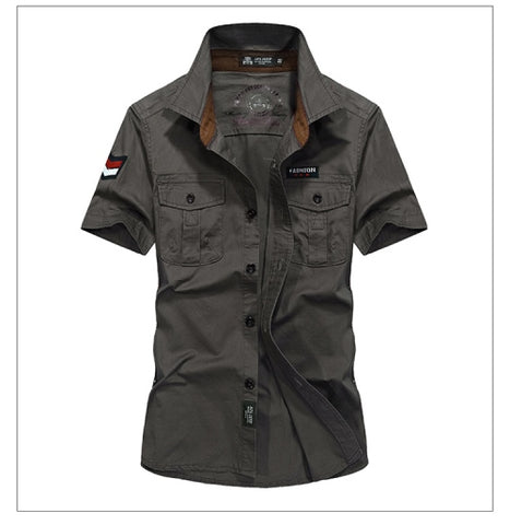 short sleeve military jacket