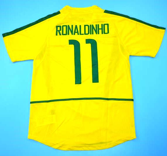 brazil 2002 jersey