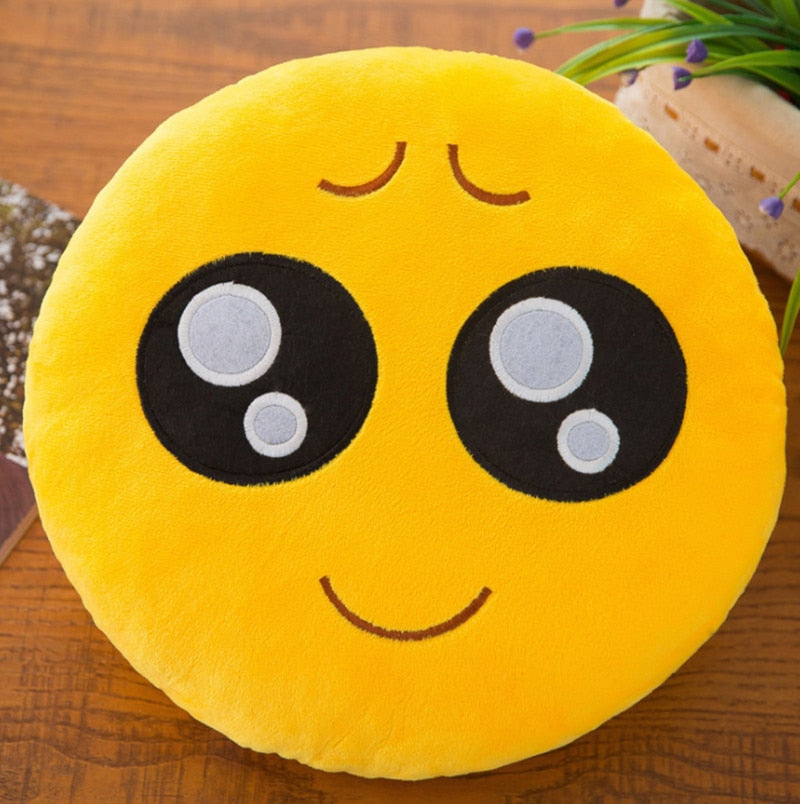 smiley face soft toy