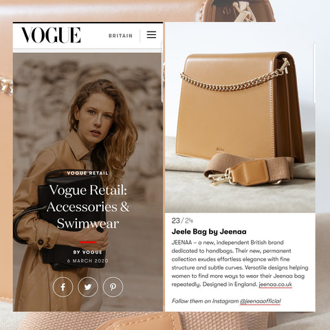 British Vogue Retail - April 2020 - Jeenaa