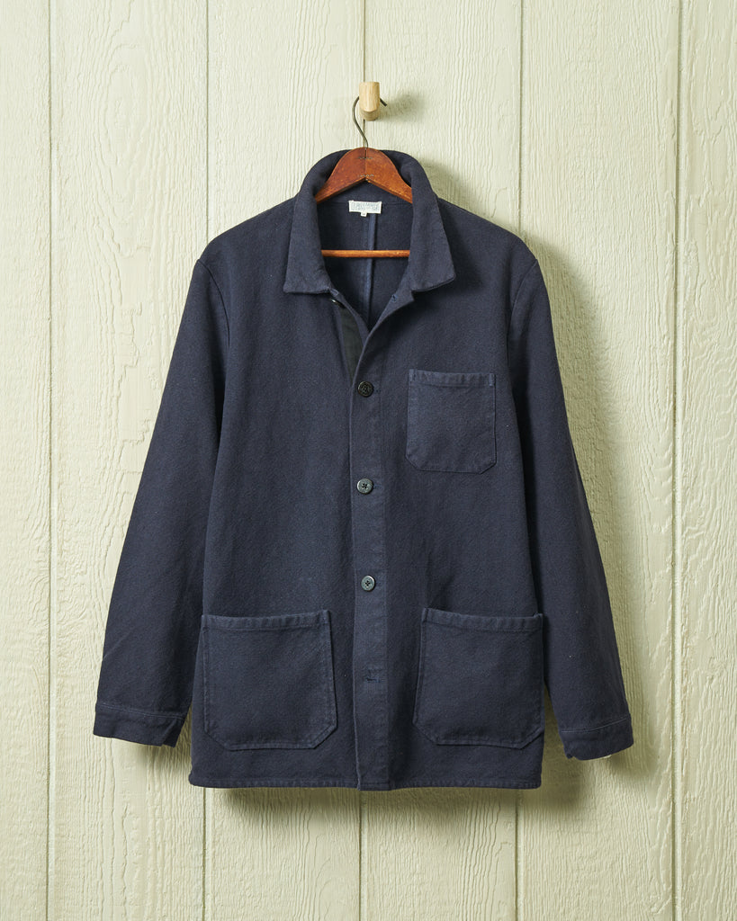 104-72OLDFRENCHNAVY× St.JAMES COTTONWORKJACKET