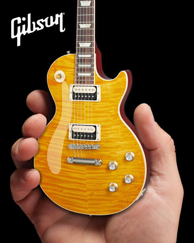Slash gold Gibson Les Paul mini guitar