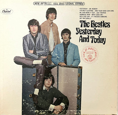 Beatles 1966 Yesterday and Today trunk cover