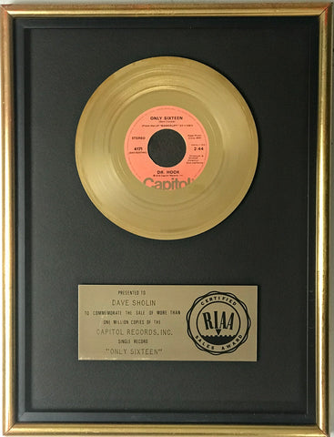 Dr. Hook RIAA single award
