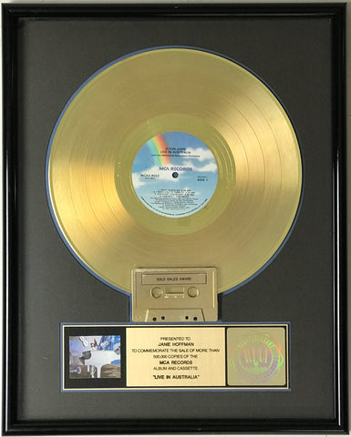 Elton John Live In Australia RIAA award