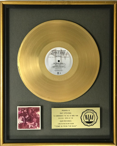 RIAA floater award