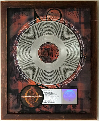 A Perfect Circle RIAA award