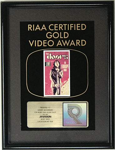 The Doors Longform RIAA Music Video Award