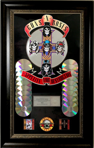 Guns N Roses Appetite For Destruction 18x Multi-Platinum Award