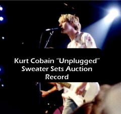 Kurt Cobain Unplugged Sweater Sets Auction Record