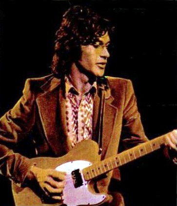 Robbie Robertson performing with The Band in 1971