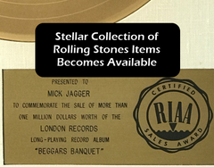 Stellar Collection of Rolling Stones Items