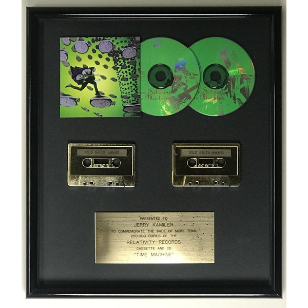 Musicgoldmine Com Joe Satriani Time Machine In House Award Musicgoldmine Com