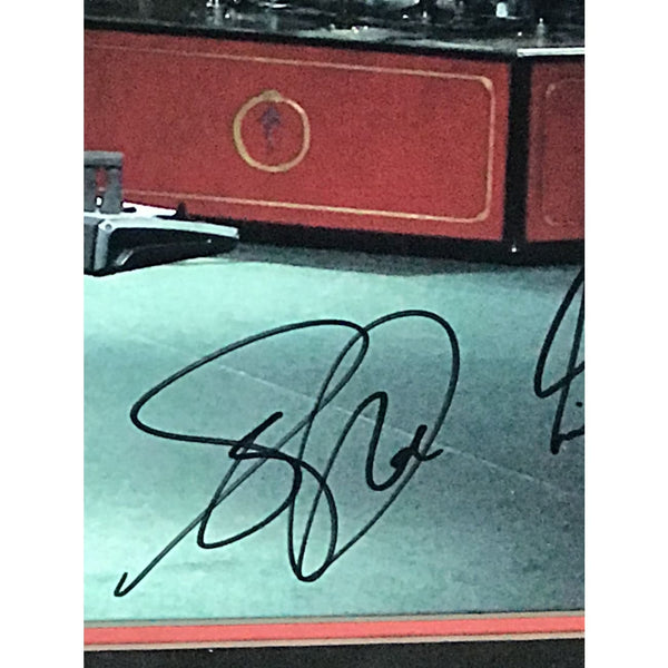 Rush Framed Photo Signed by Geddy Lee, Alex Lifeson, Neil Peart w/Eppe ...