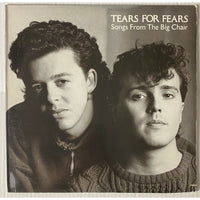 Tears for Fears Songs From The Big Chair 1985 Promo LP - Media