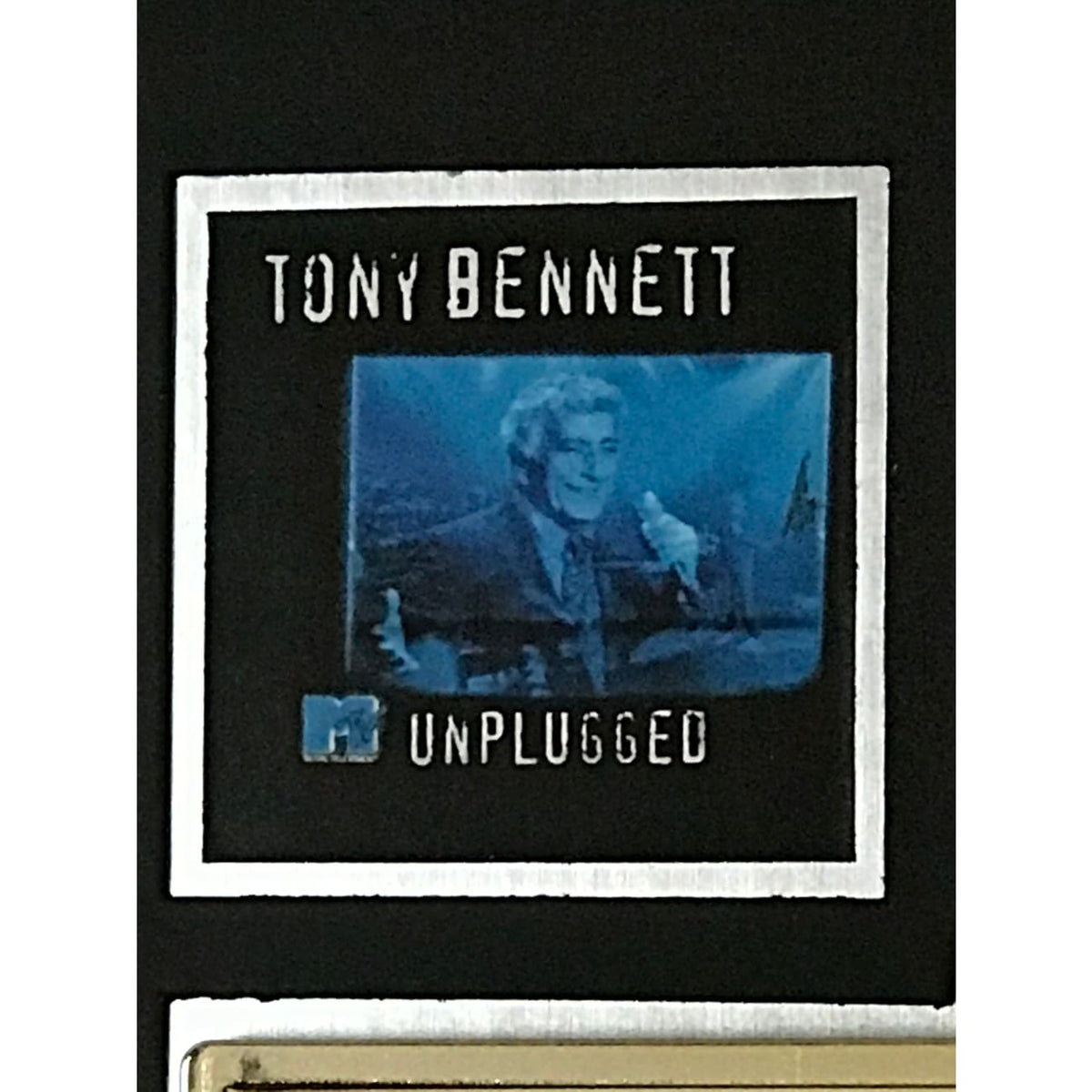 Tony Bennett MTV Unplugged RIAA Gold Album Award – MusicGoldmine.com