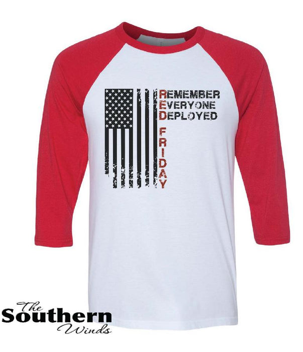 red friday long sleeve shirts