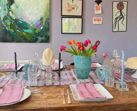 Mother's day table setting