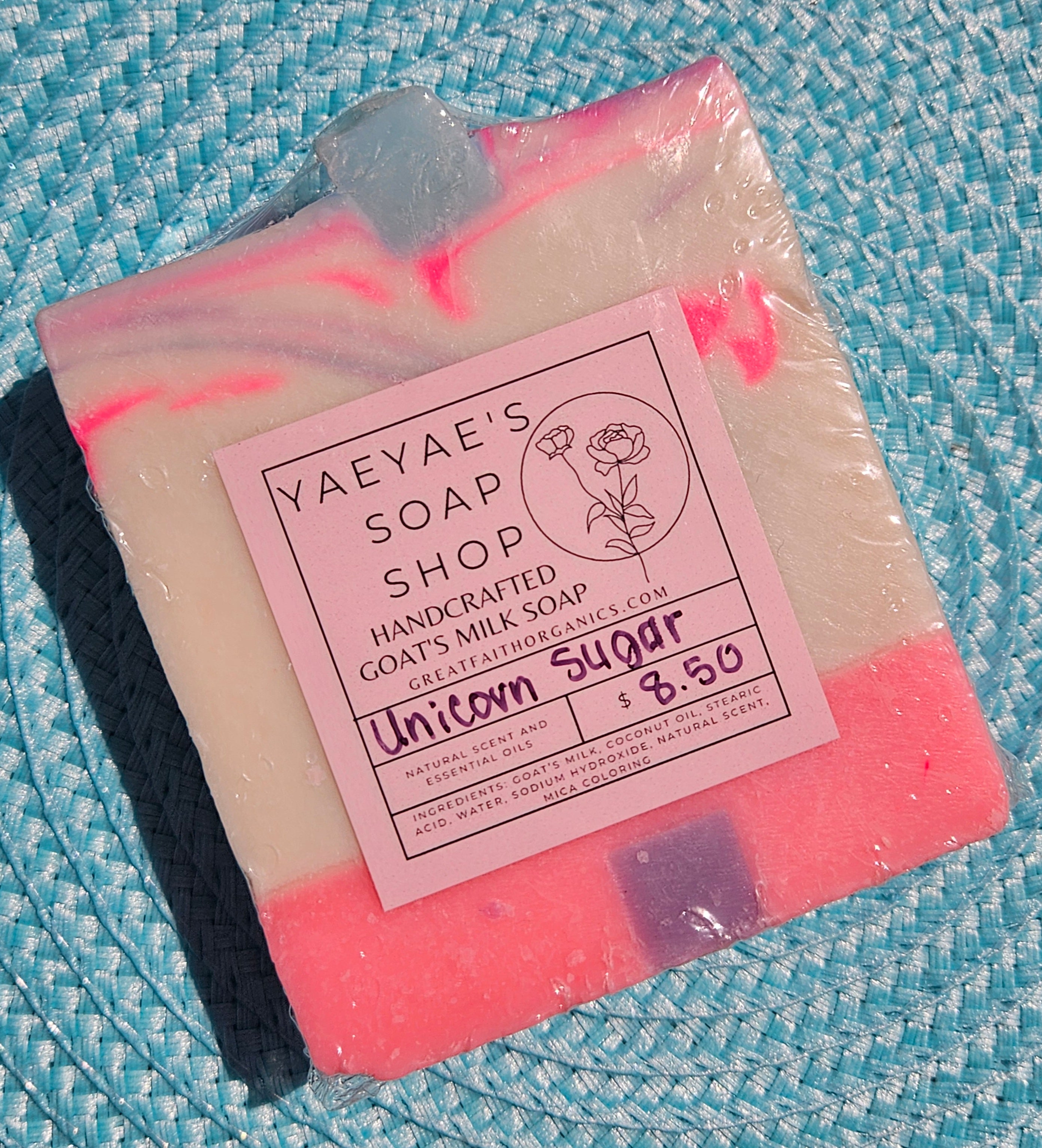 Unicorn Sugar Bar Soap