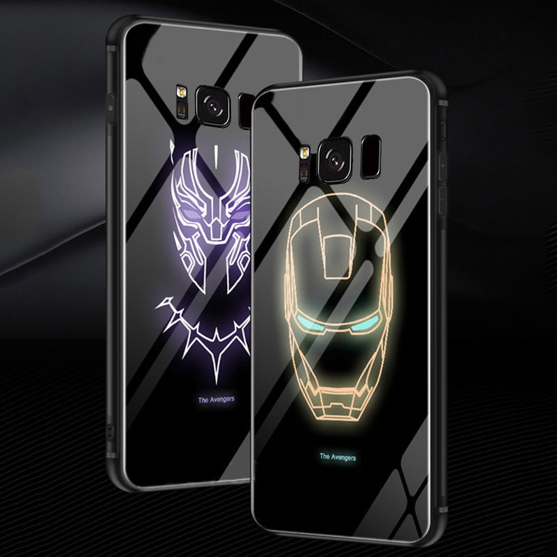 coque lumineuse marvel samsung s8