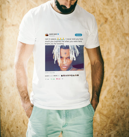 xxxtentacion kanye shirt