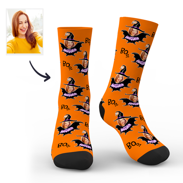 Halloween Custom Witch Socks – SANTASOCKS
