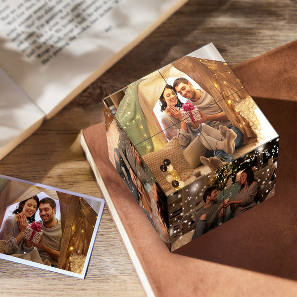 Custom Rubik's Cube Infinity Photo Cube Home Decoration Propose Marriage Gifts