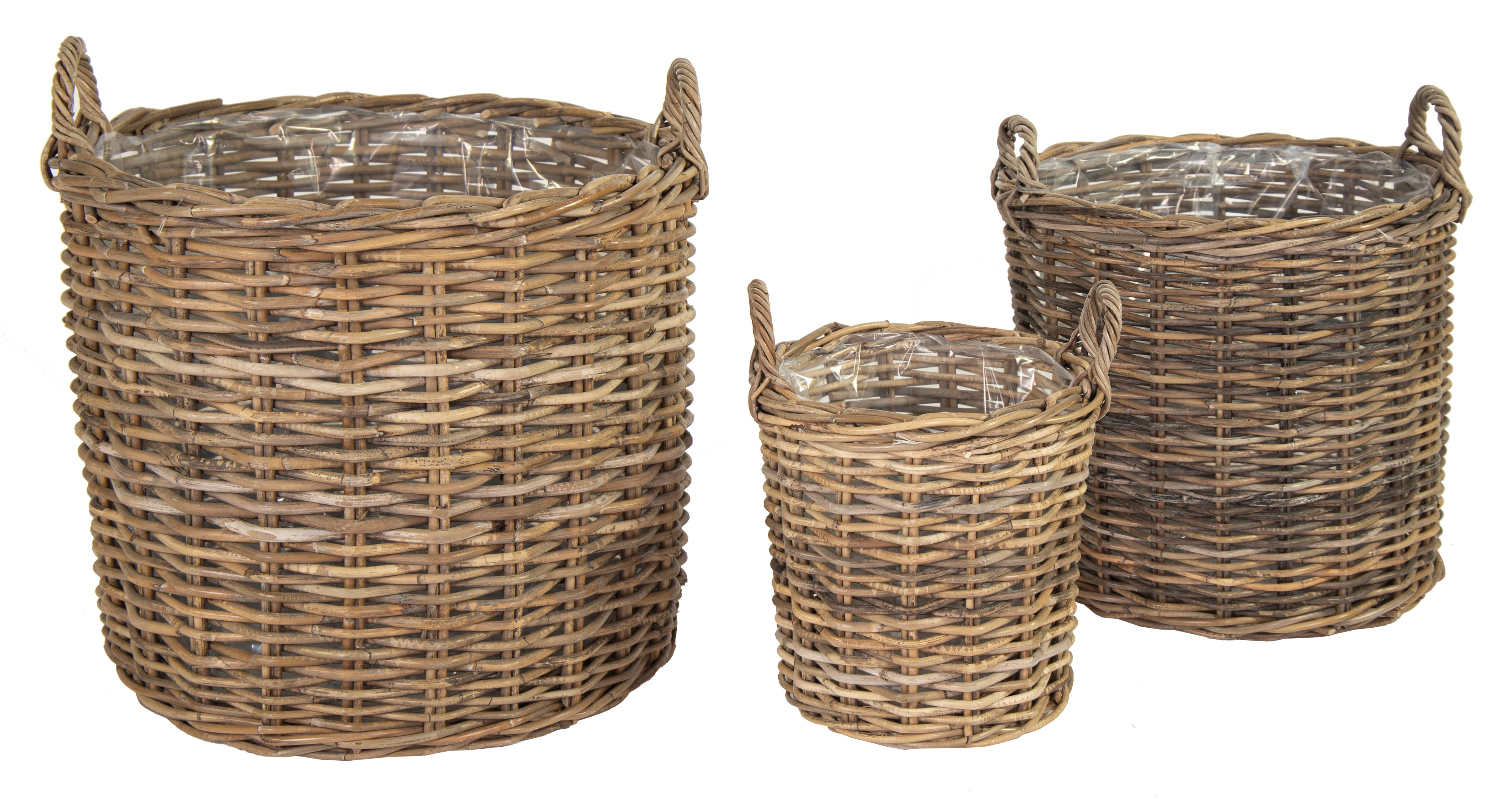 Large Kubu Basket Round -F- S3 D35/65H35/55