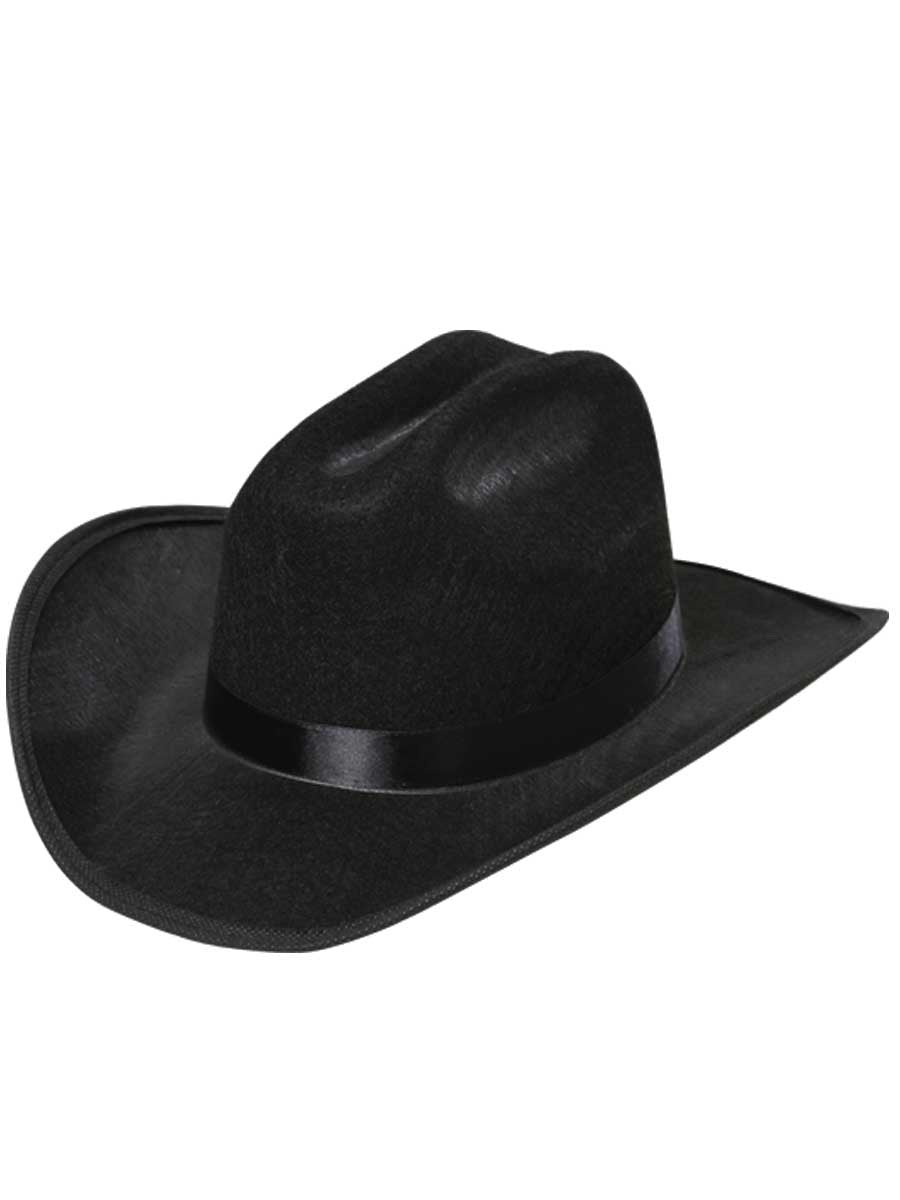 Sombrero Vaquero Tela para Niño 'El General' *NEGRO-122700* - BELLEZA'S