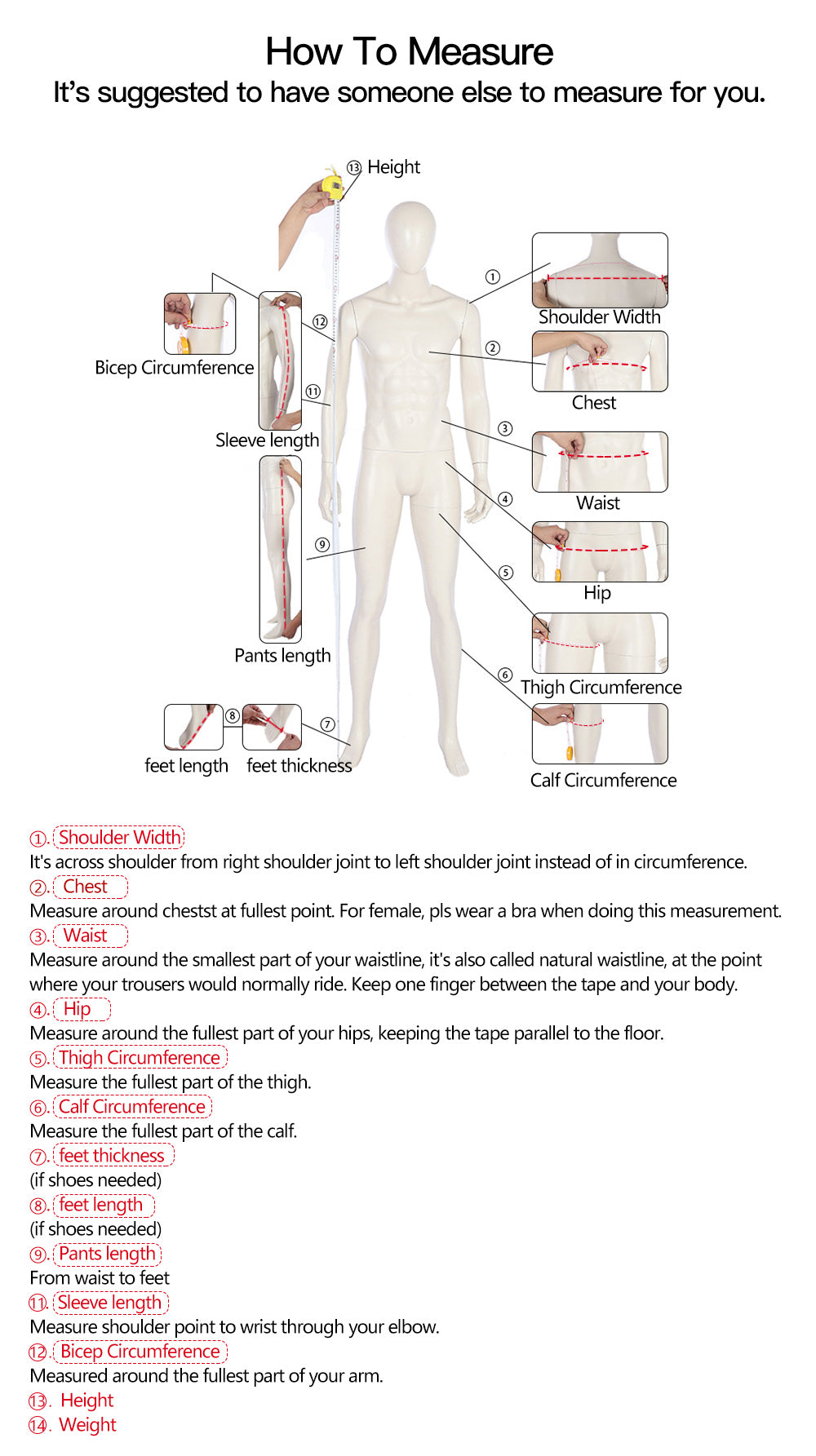 How to measure