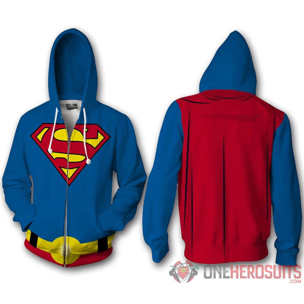 superman hooded sweatshirt