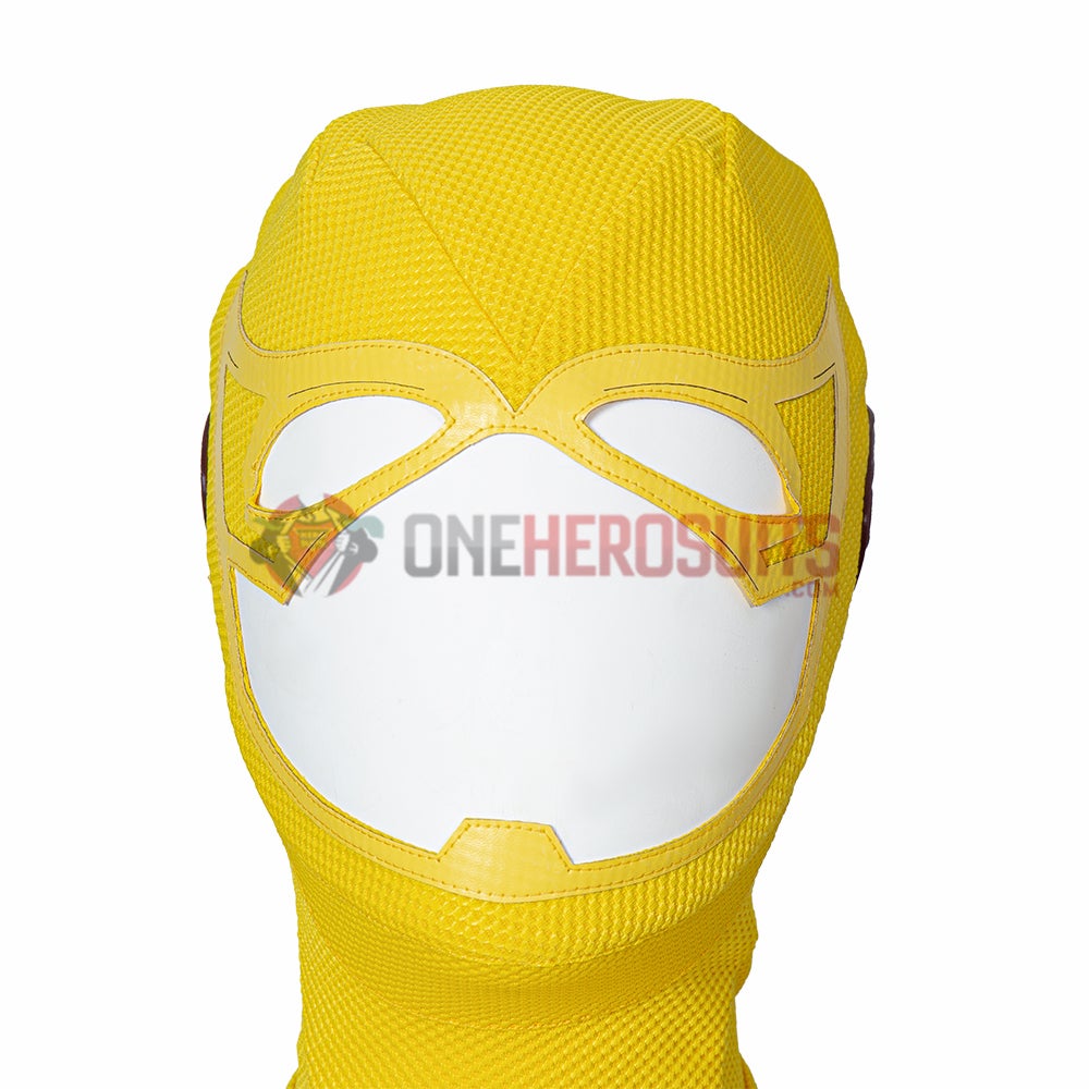 Reverse-Flash Cosplay Costumes The Flash S8 Yellow Cosplay Suits