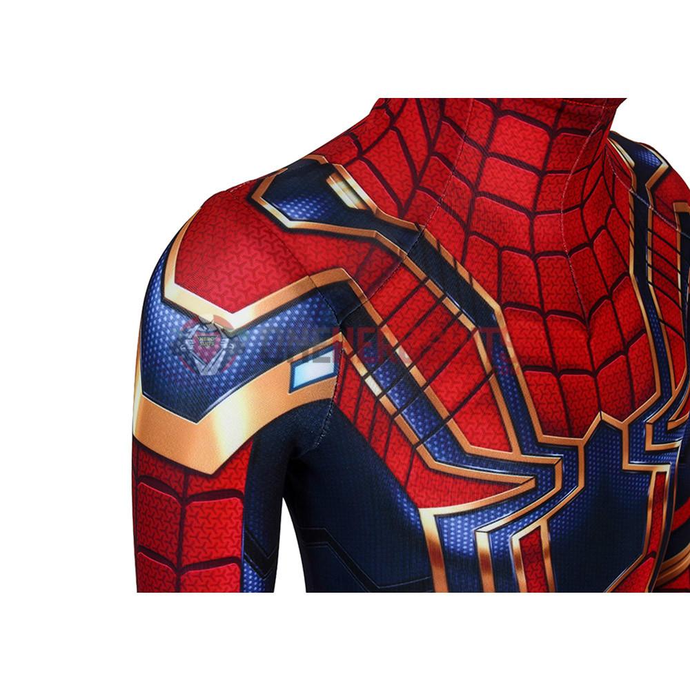 Kids Iron Spider-Man Suit Avengers SuperHero Cosplay Costumes For Chil ...