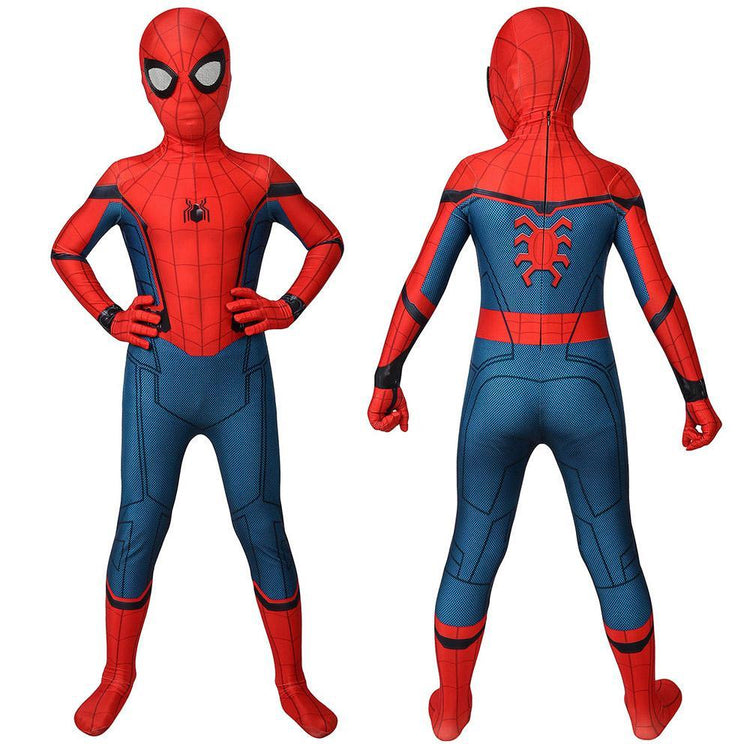 Christmas Gifts For Kids Spider-man Cosplay Costume Children Spiderman ...
