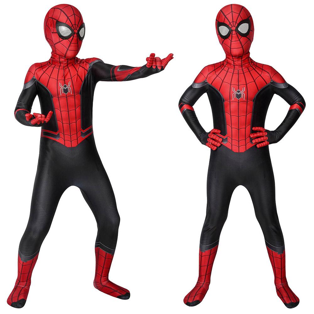 Christmas Gifts For Kids Spider-man Costume Far From Home HD Printed S ...