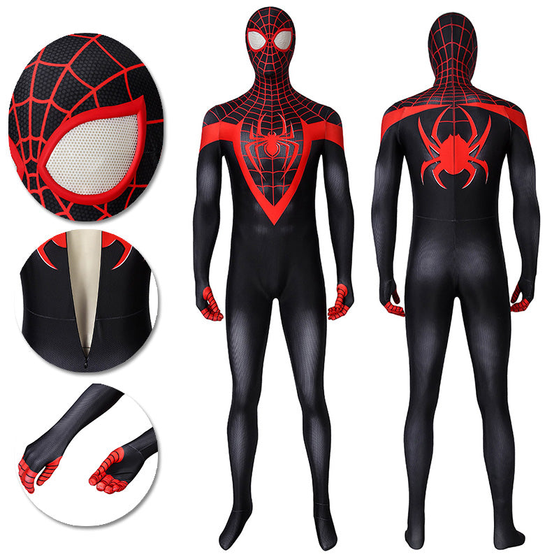 Ultimate Spider-Man Cosplay Costumes Miles Morales Cosplay Suit ...