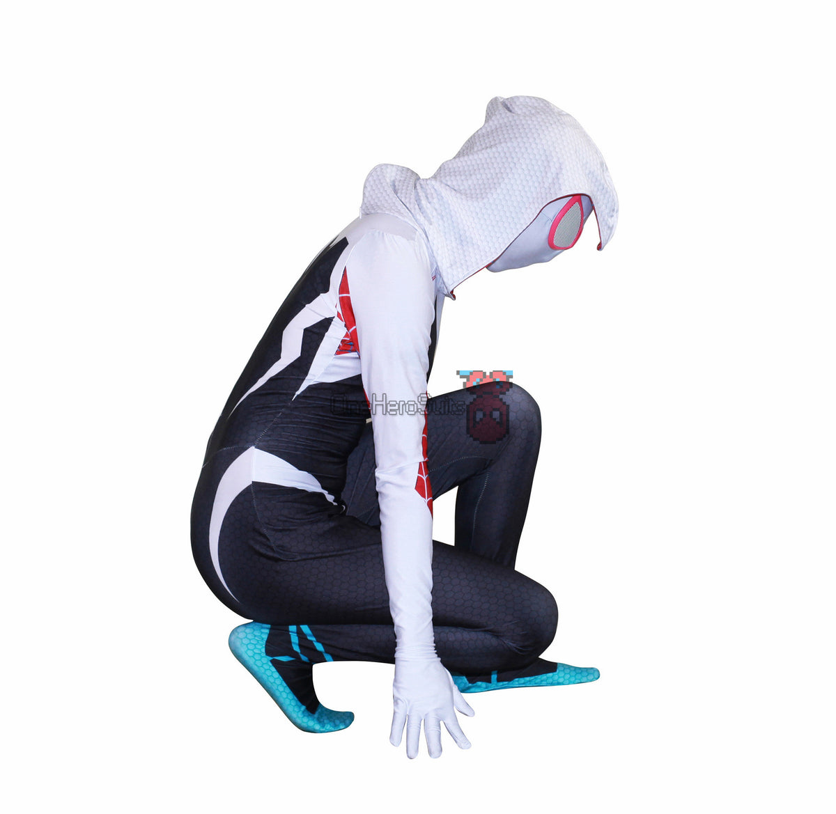 Gwen Stacy Spider Suit Into The Spider Verse Gwen Cosplay