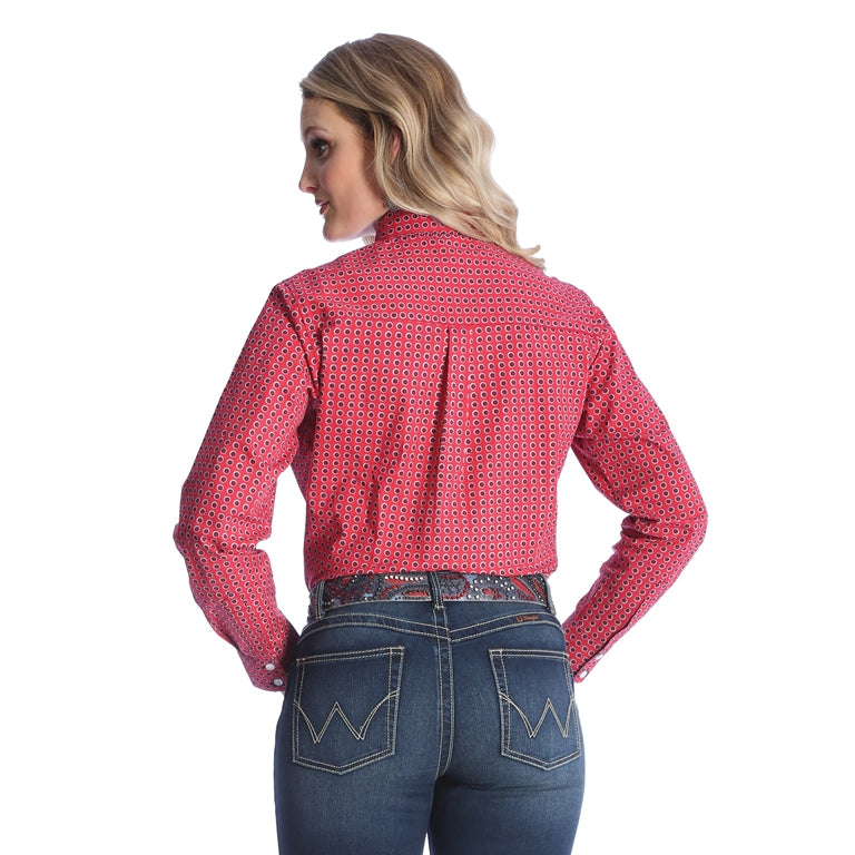 Wrangler Womens George Strait Long Sleeve Shirt - Clermont Agencies