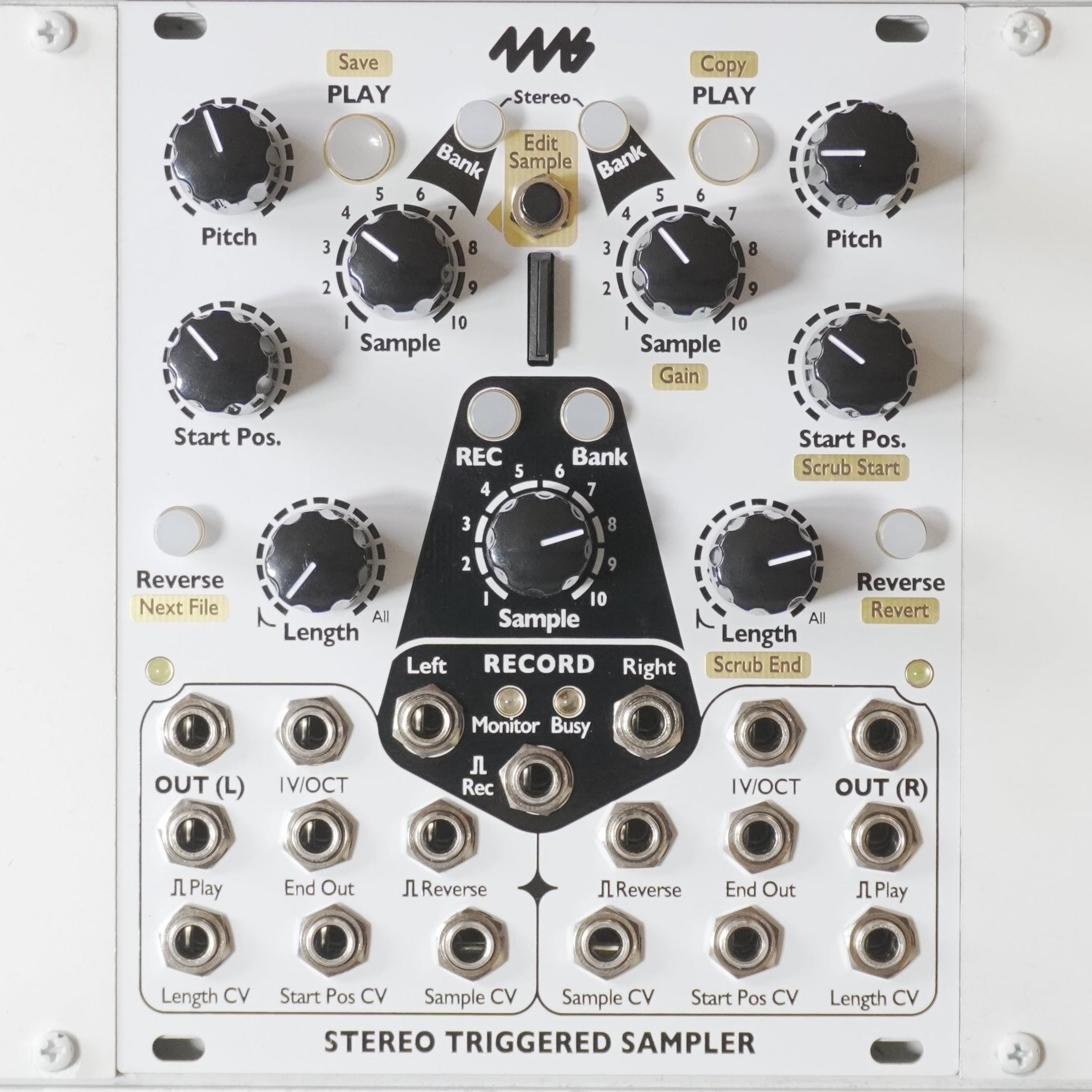 大注目 4ms - Stereo Triggered Sampler モジュラーシンセ blog2.hix05.com