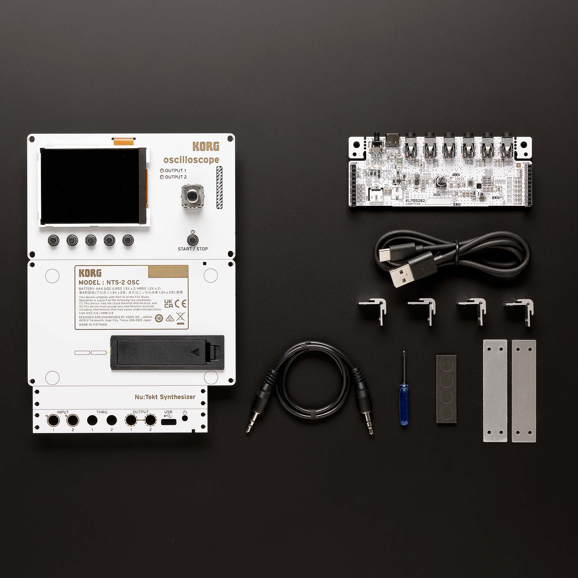 Korg NTS-2 oscilloscope Kit + PATCH & TWEAK with KORG – Patchwerks