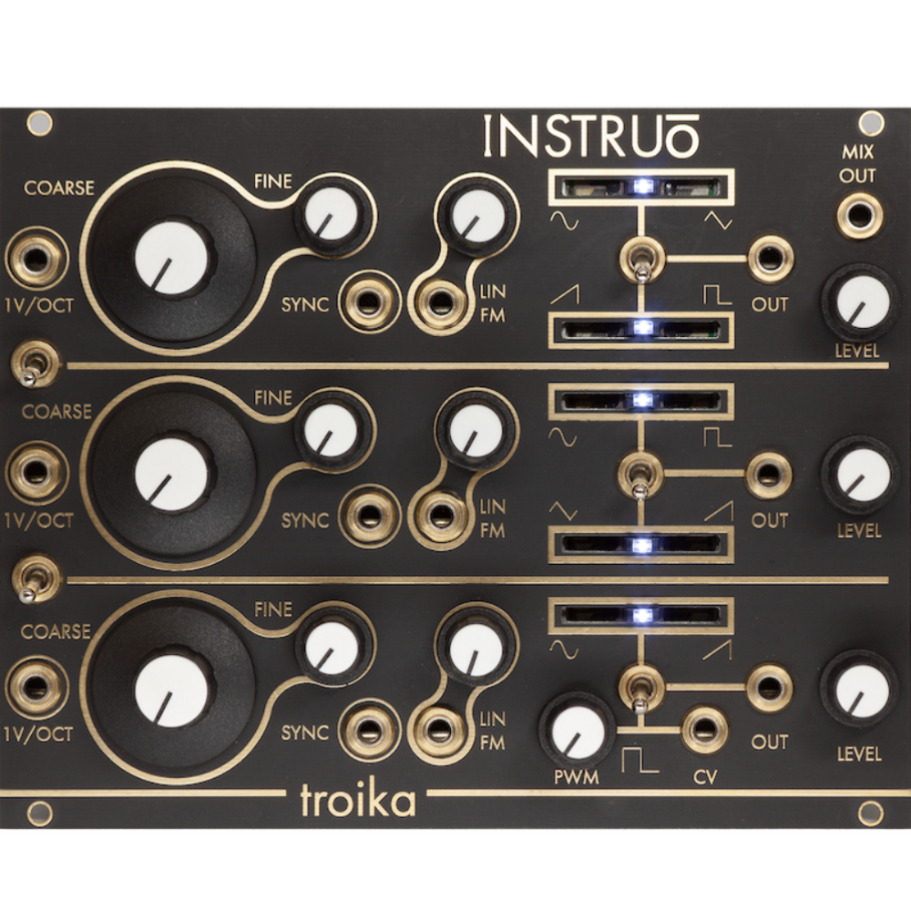 Instruo saïch Quad Oscillator – Patchwerks