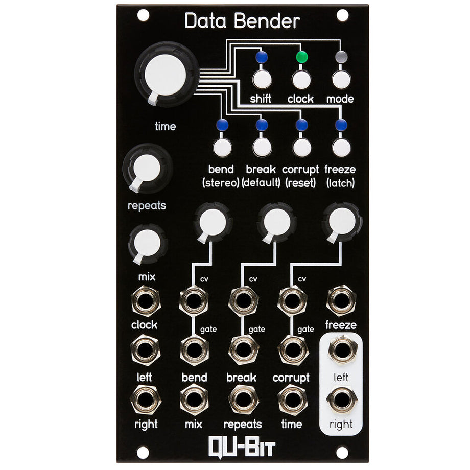 QU-Bit Data Bender Circuit Bent Audio Processor