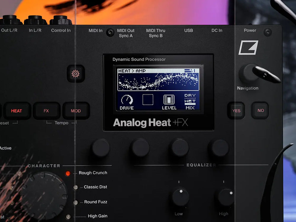 THE ULTIMATE ANALOG AND DIGITAL EFFECTS PROCESSOR: ANALOG HEAT +FX