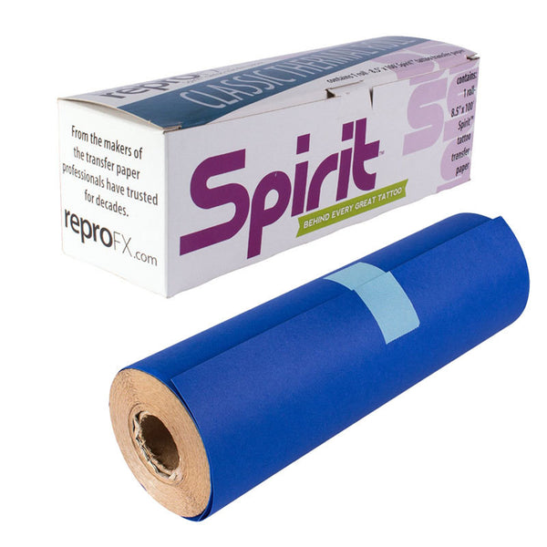 Spirit 8 12 X 100 Ft Roll Of Thermal Transfer Paper Relyaid Tattoo Supply 4927