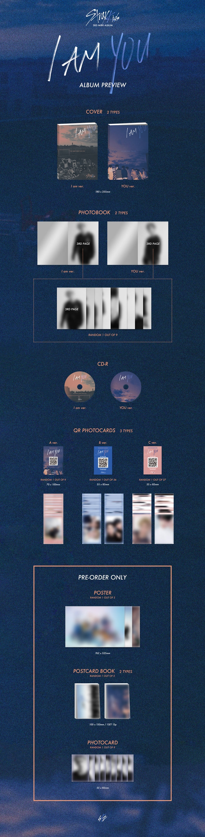 Stray Kids - Mini Album Vol. 3 - I AM YOU