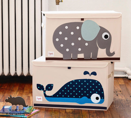 canvas toy chest