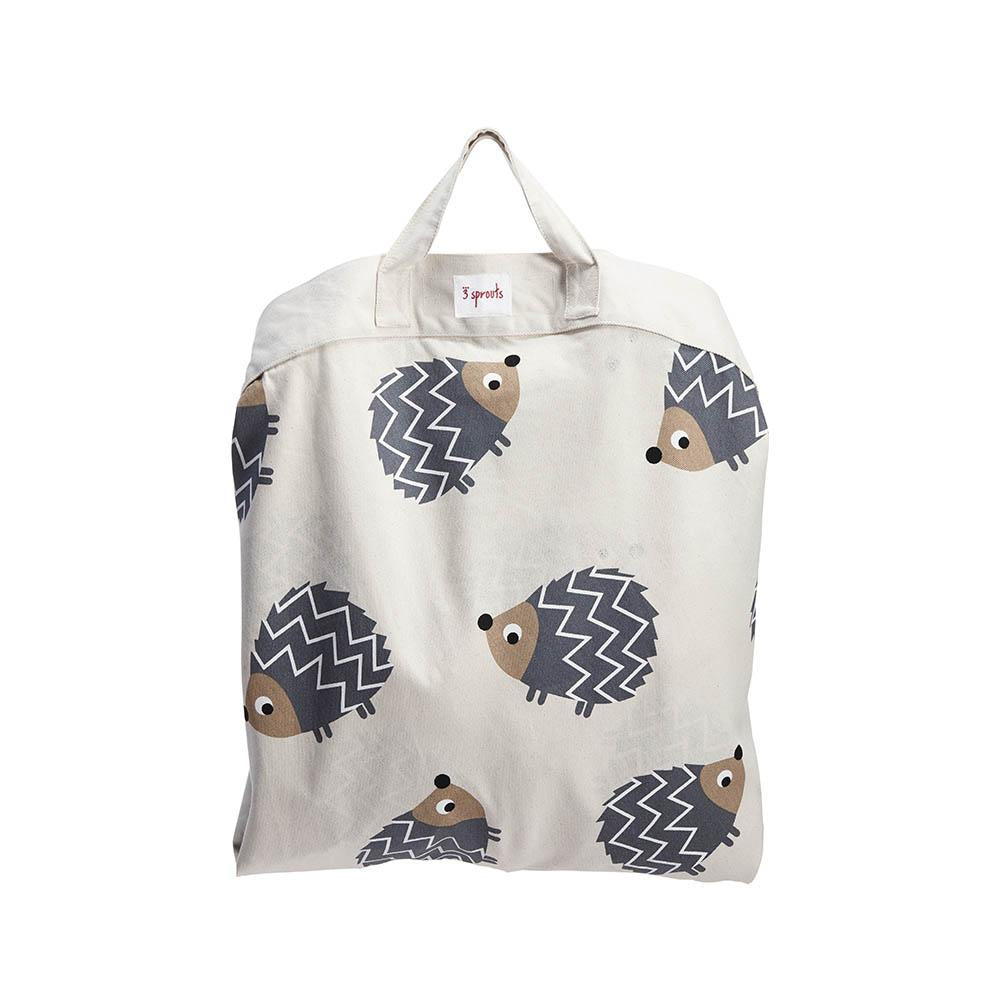 3 sprouts hedgehog play mat bag