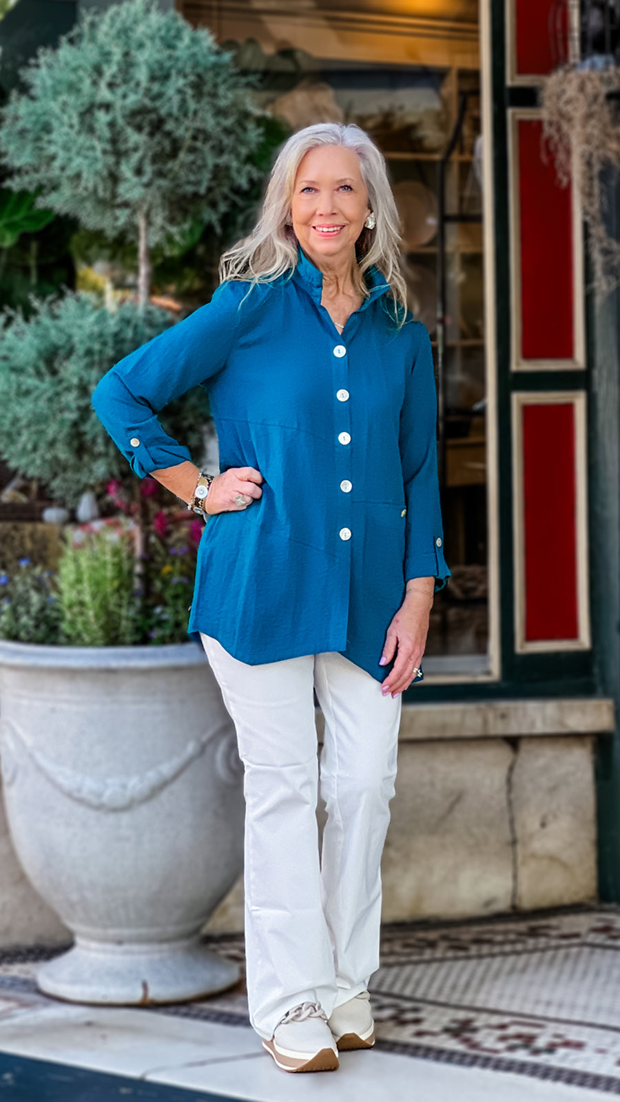 ROLL TAB TUNIC
