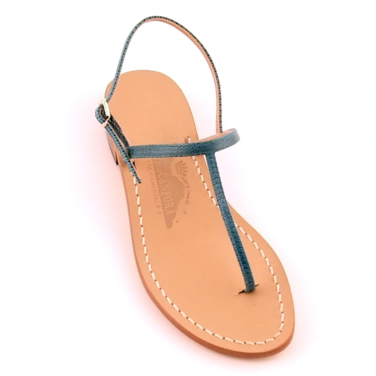 Gail Lizard - Capri Handcrafted Sandals from Italy – Canfora.com