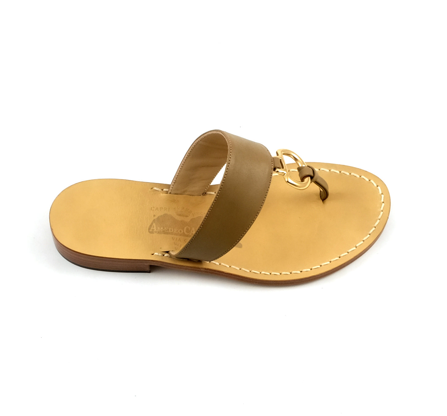 Stier Kantine volleybal Gisele - Capri Handcrafted Sandals from Italy – Canfora.com